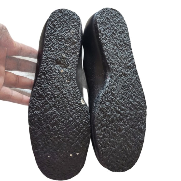 J. Jill Leather Black Ballet Flats - Sz 6M - Picture 3 of 3